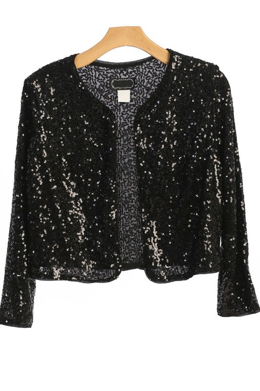 Sequin Bolero Jacket Shop