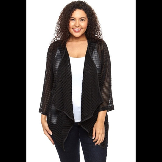 Cute Black Textured knit